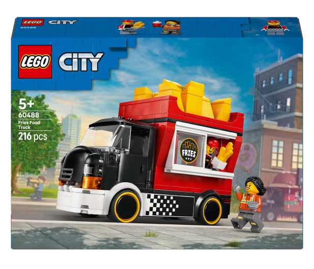 LEGO CITY 60488 Food truck z frytkami - 1473504 - zdjęcie